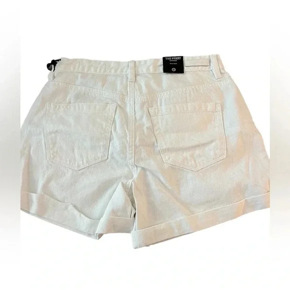 NWT Blank NYC White The Perry Mom Shorts - Picture 3 of 5